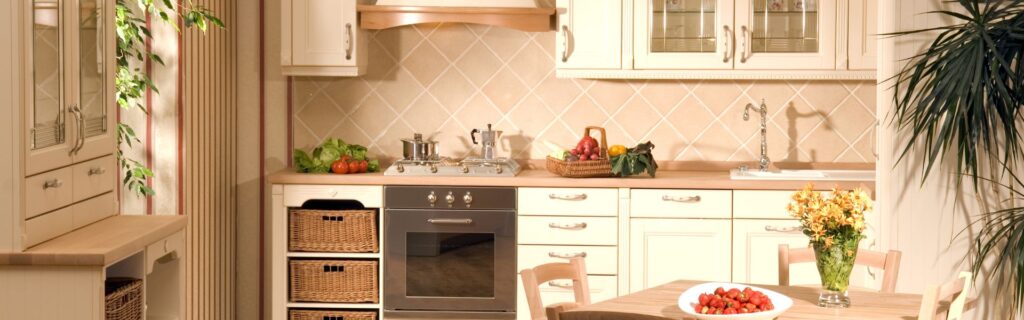 Cocina Romántica y funcional