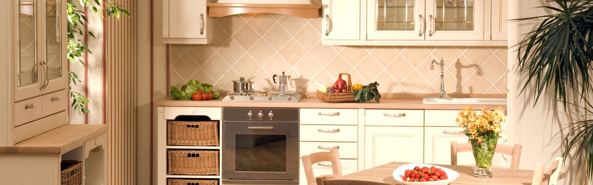 Cocina Romántica y funcional